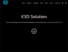 Tablet Screenshot of klee3d.com